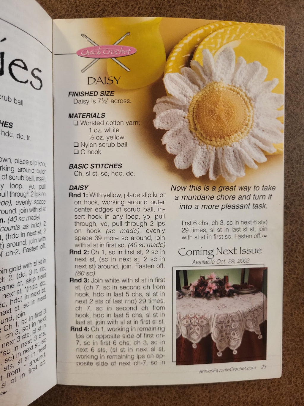 Annie's Favorite Crochet - Mini Magazine (2002)