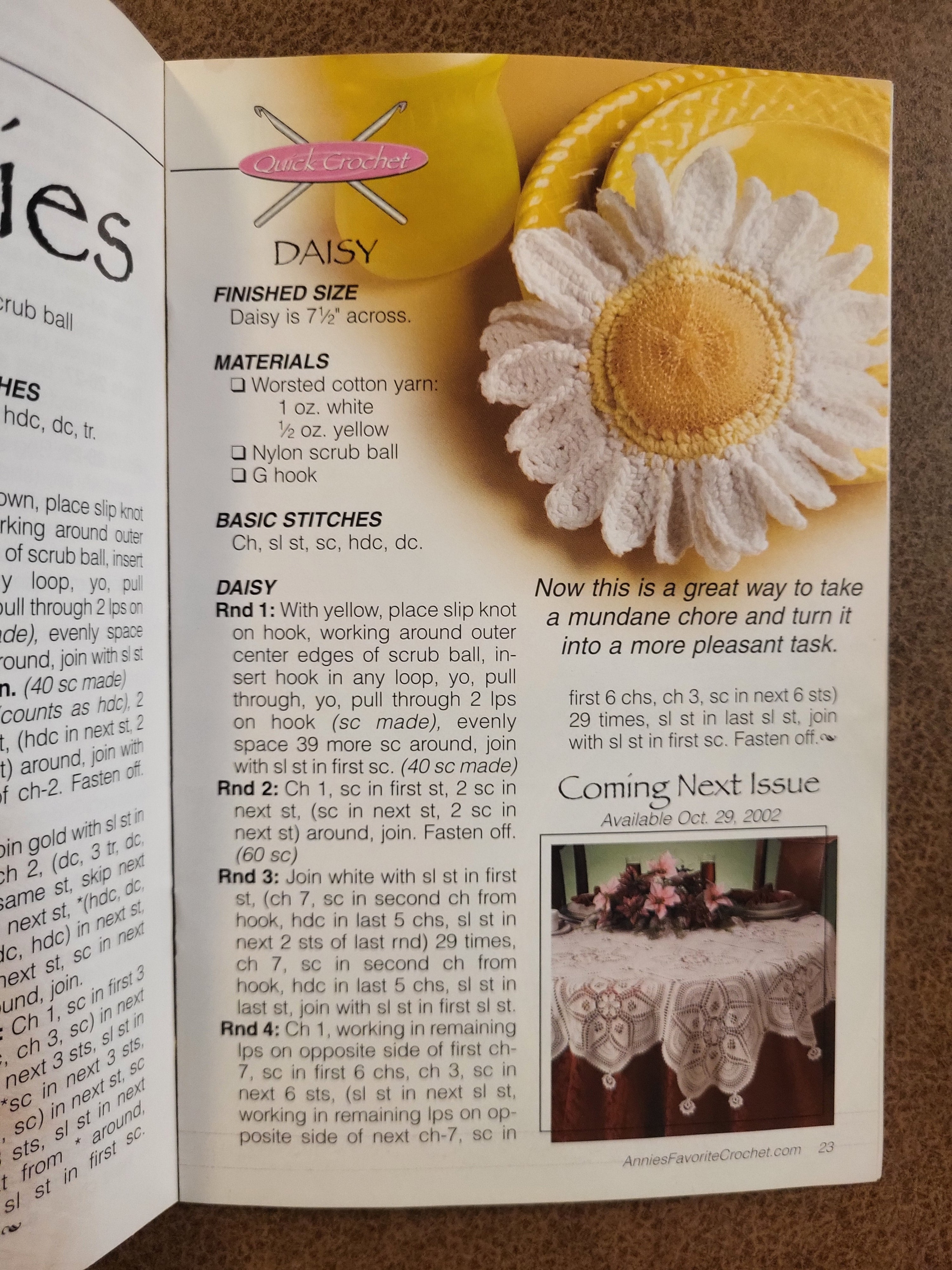 Annie's Favorite Crochet - Mini Magazine (2002)