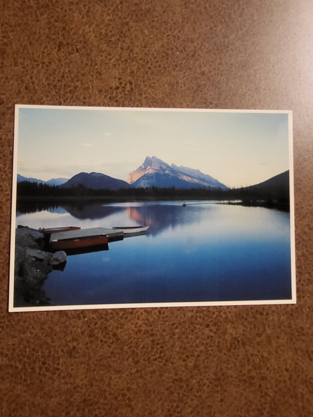 1980s Mount Rundle Banff National Park Canada Scenic Postcard