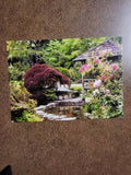 1990s Vintage Butchart Gardens Japanese Garden Victoria British Columbia Canada Postcard