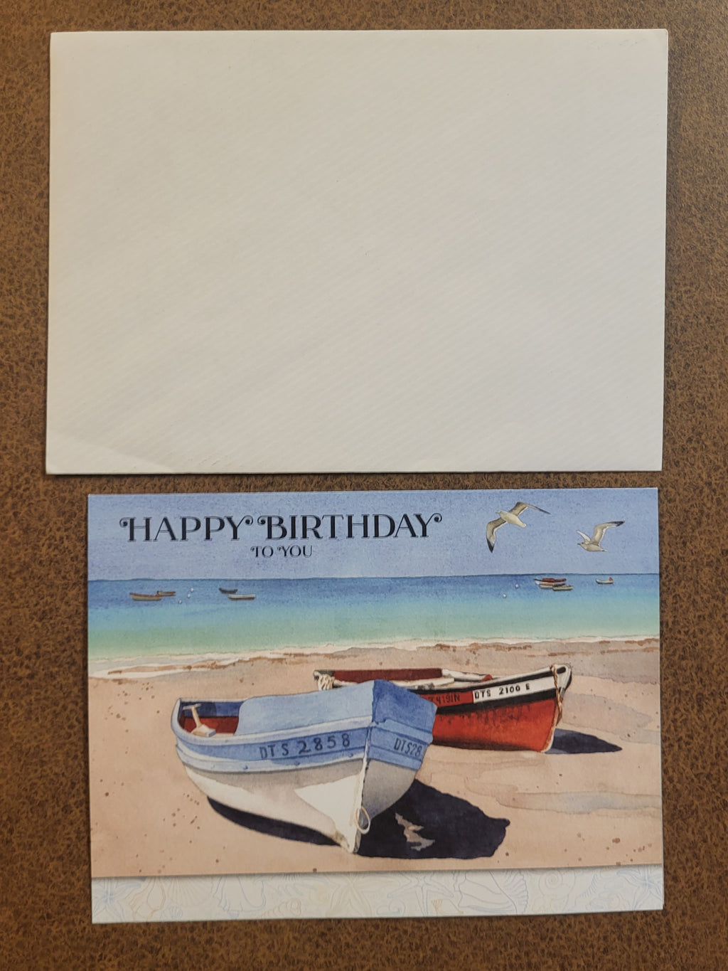 Beach - Happy Birthday to you- Birthday Card