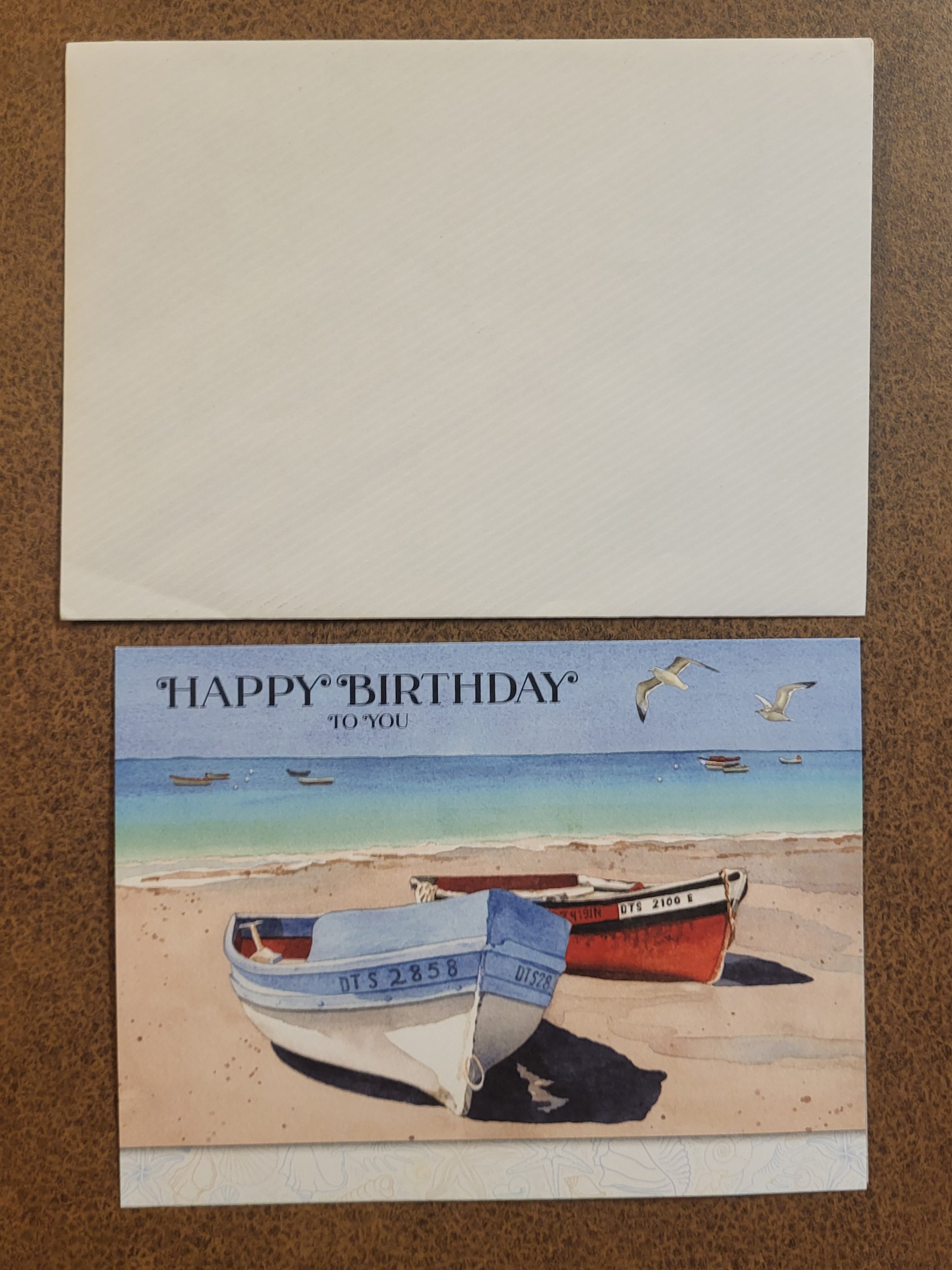 Beach - Happy Birthday to you- Birthday Card