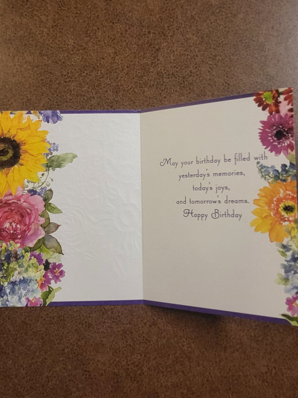 Floral - Birthday Wishes - Birthday Card