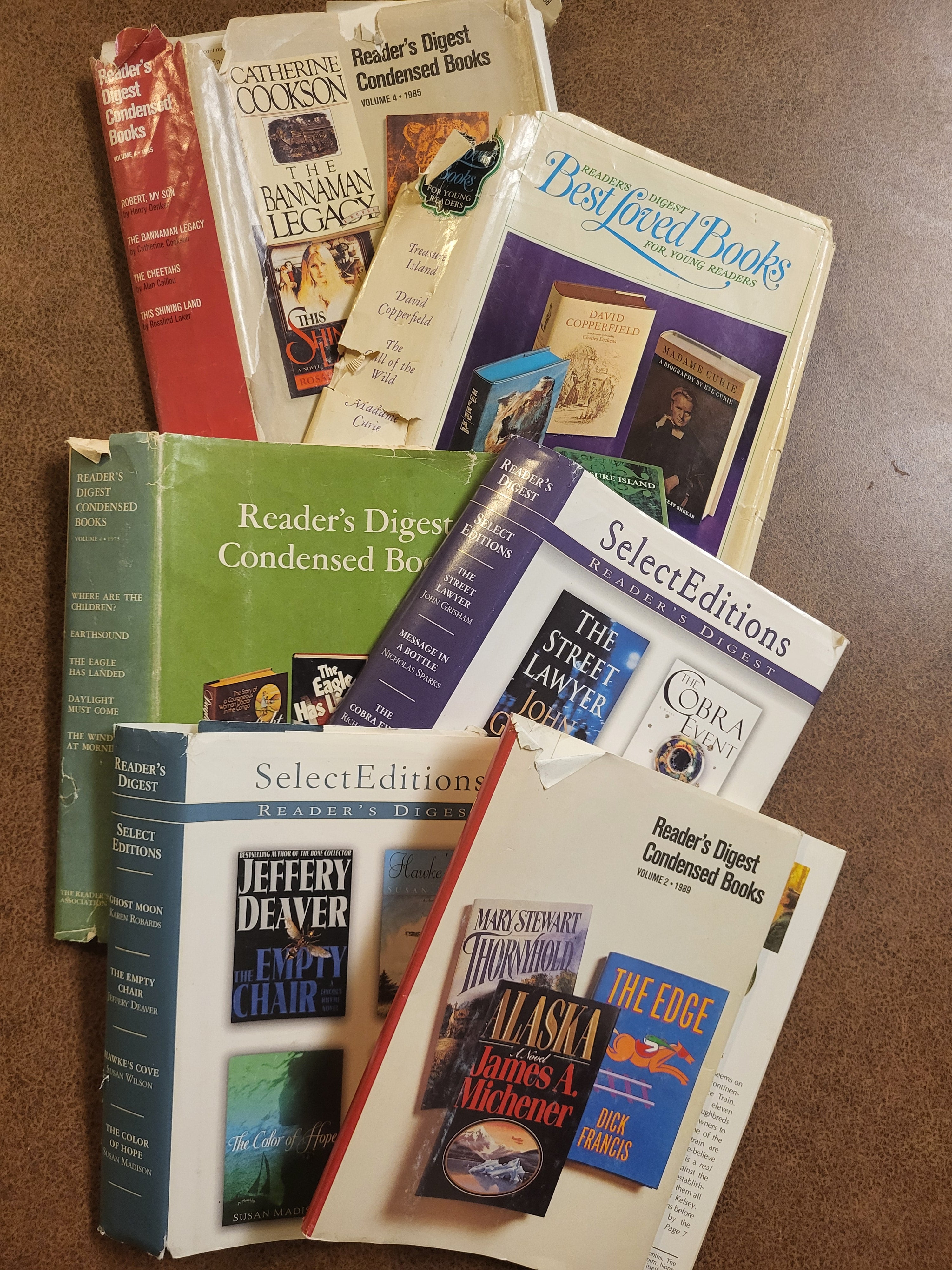 Vintage Reader's Digest Dust Jacket Bundle #3