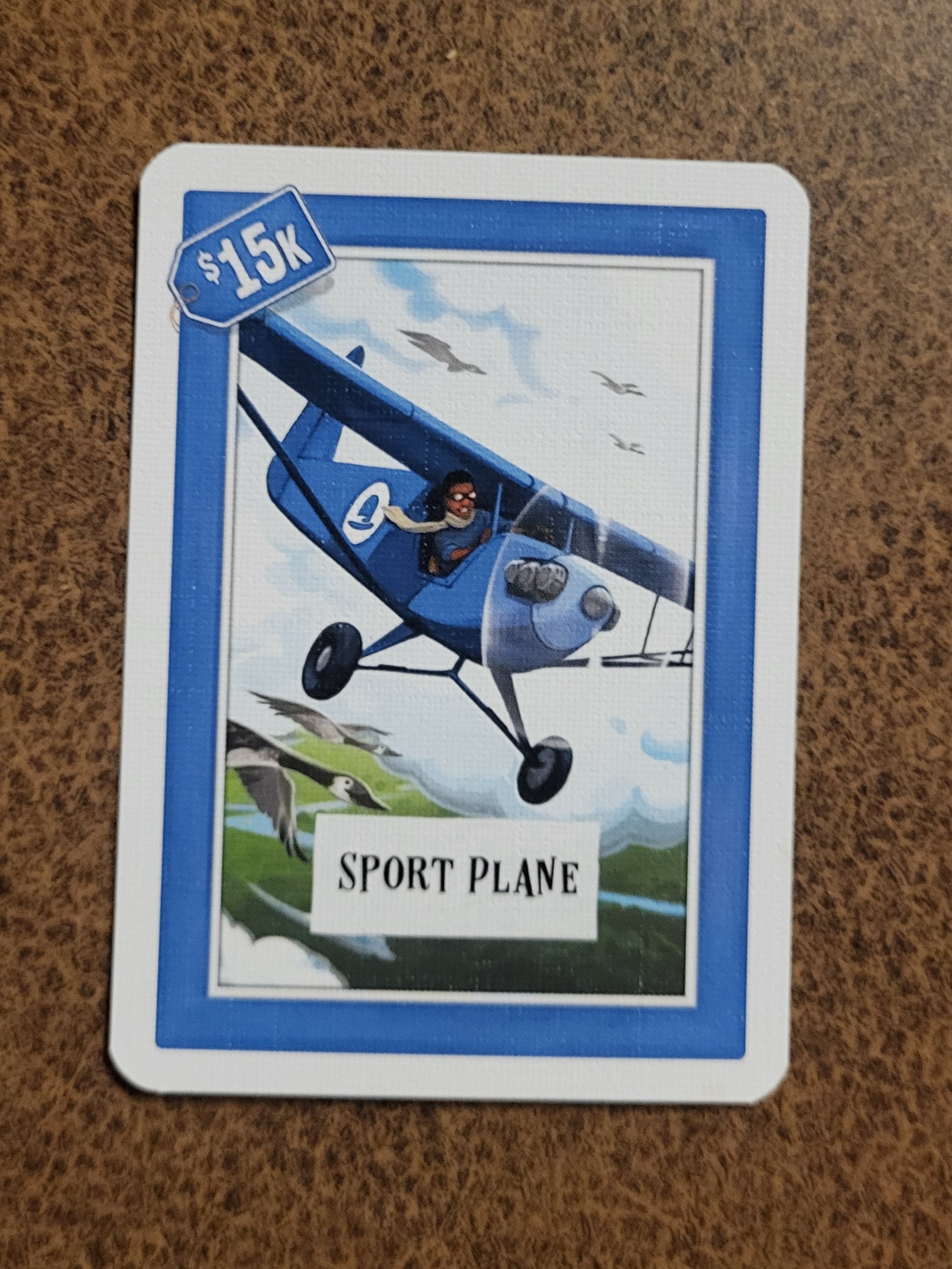 Sport Plane - Cover Your Assets - Card Game