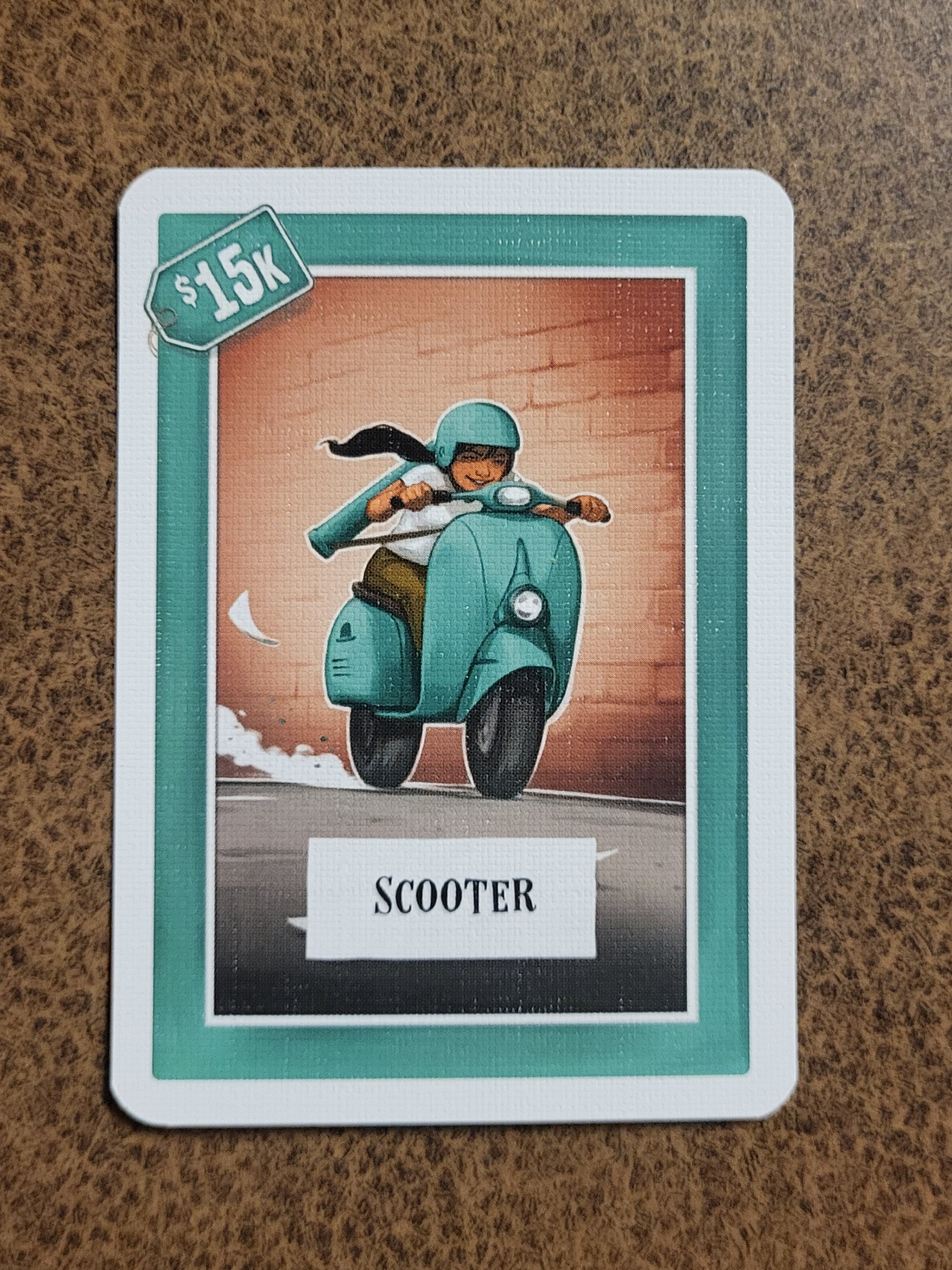 Scooter - Cover Your Assets - Card Game