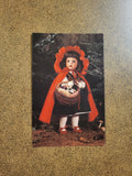 1992 Little Red Riding Hood Postcard Lawton Doll Company First Edition Fairy Tale Collectible