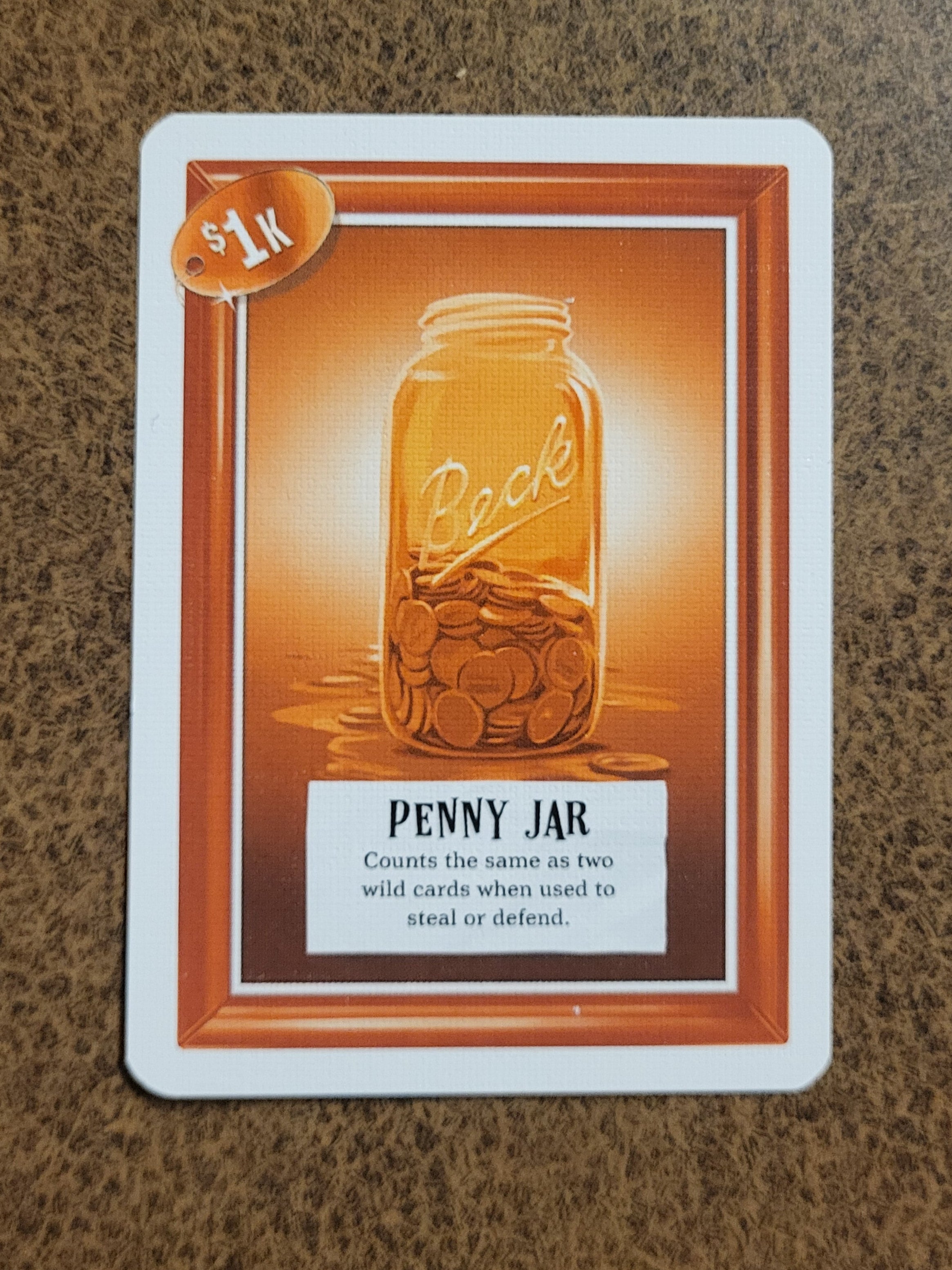 Penny Jar - Cover Your Assets - Card Game