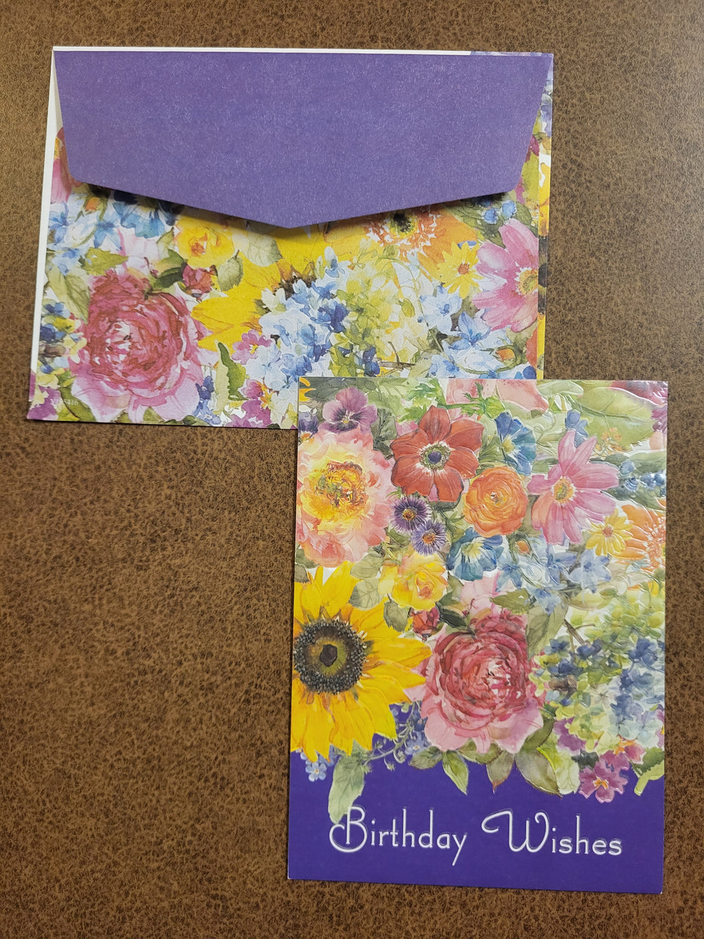 Floral - Birthday Wishes - Birthday Card