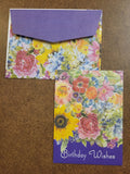 Floral - Birthday Wishes - Birthday Card