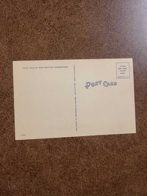 1930s Lowell House Harvard University Postcard Cambridge Massachusetts Linen Postcard