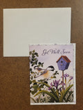 Birds - Get Well Soon - Greeting Card