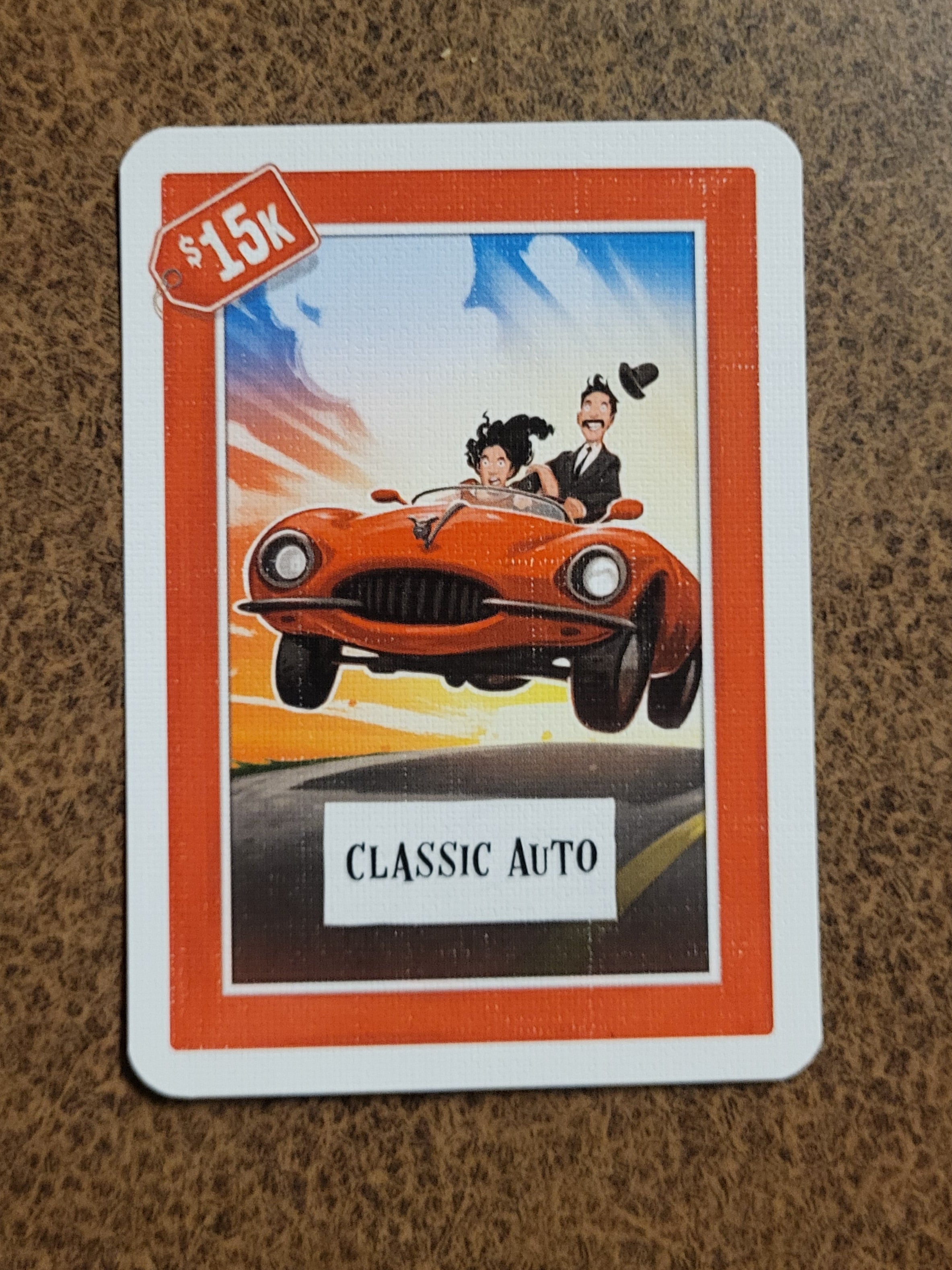 Classic Auto - Cover Your Assets - Card Game