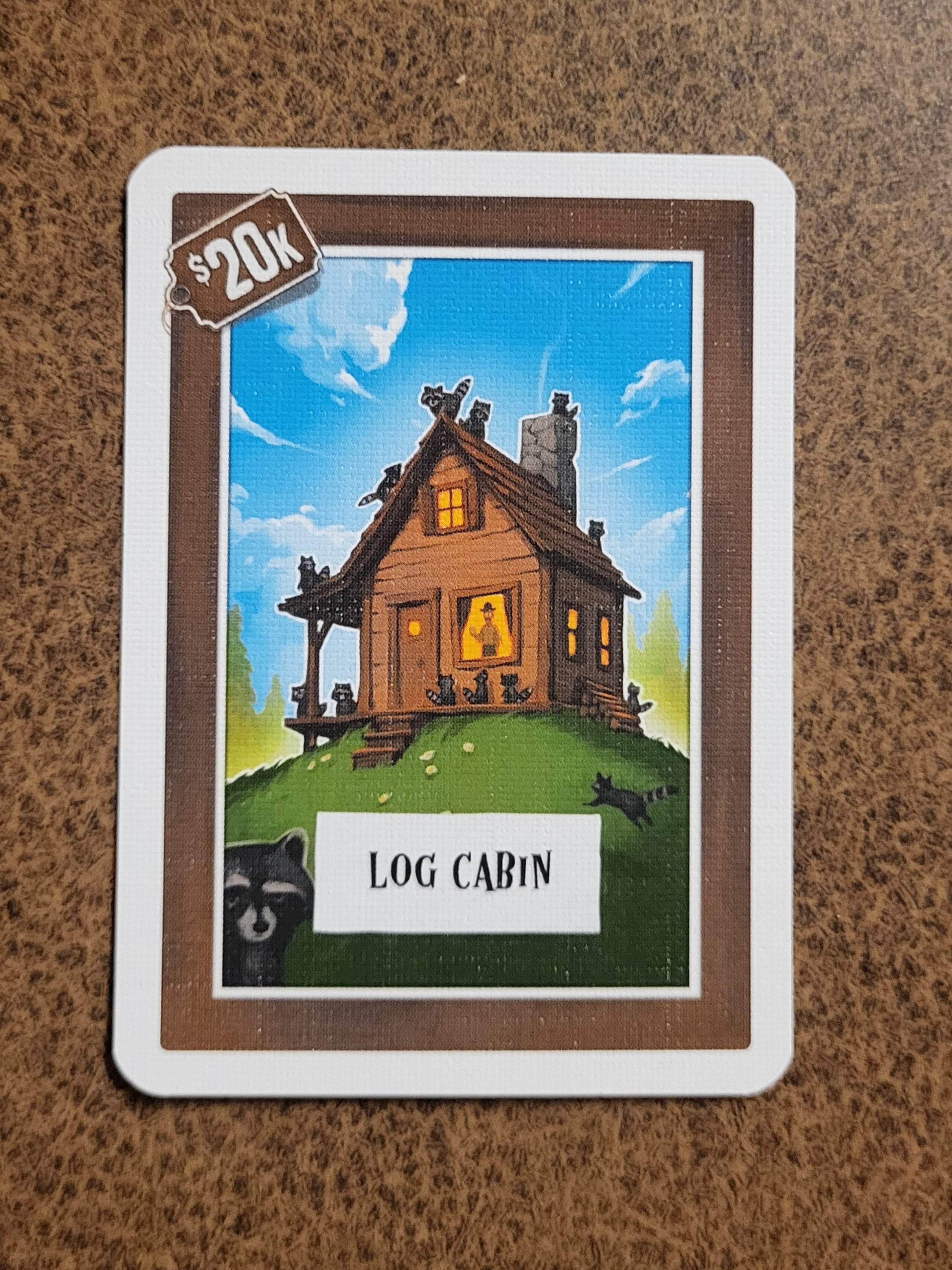 Log Cabin - Cover Your Assets - Card Game