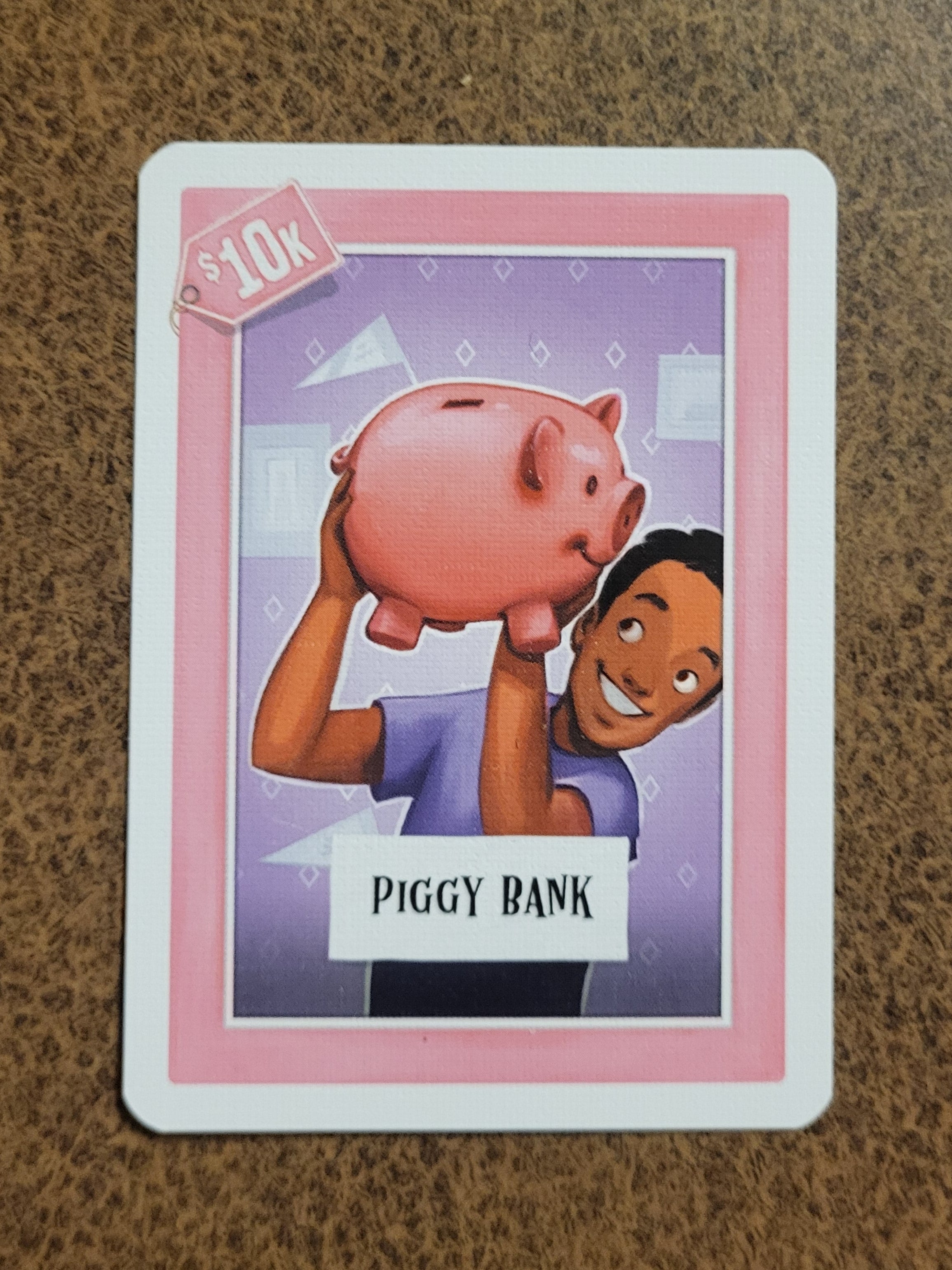 Piggy Bank - Cover Your Assets - Card Game