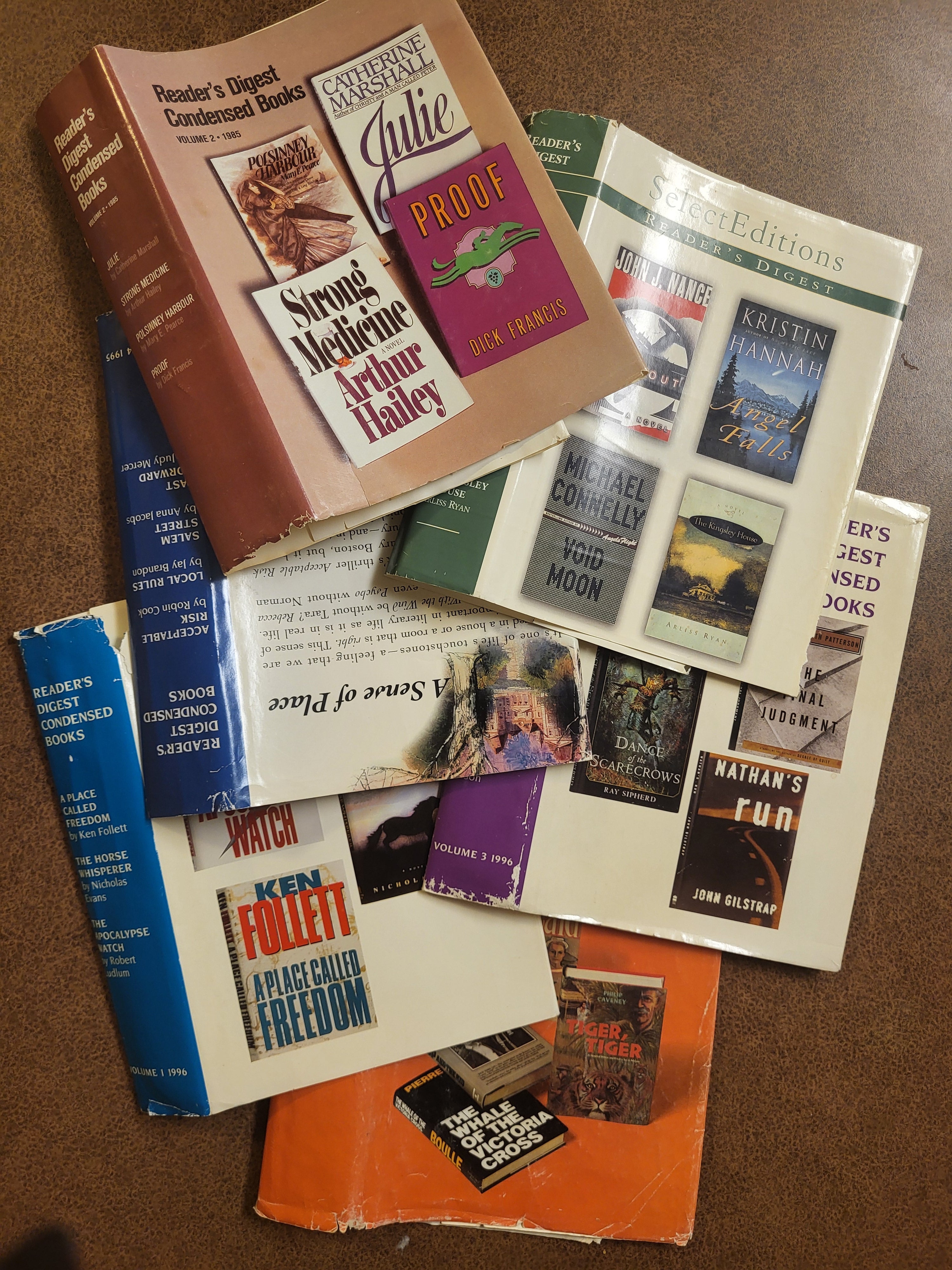 Vintage Reader's Digest Dust Jacket Bundle #1